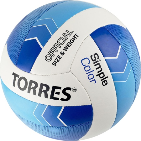 Купить Мяч волейбольный Torres Simple Color любительский р.5 в Клинцах 
